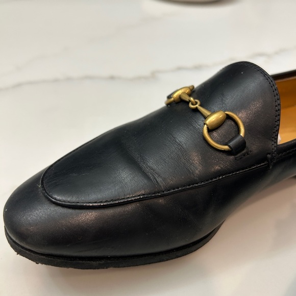 Gucci Jordaan Black Loafer size 37.5 - Picture 5 of 10
